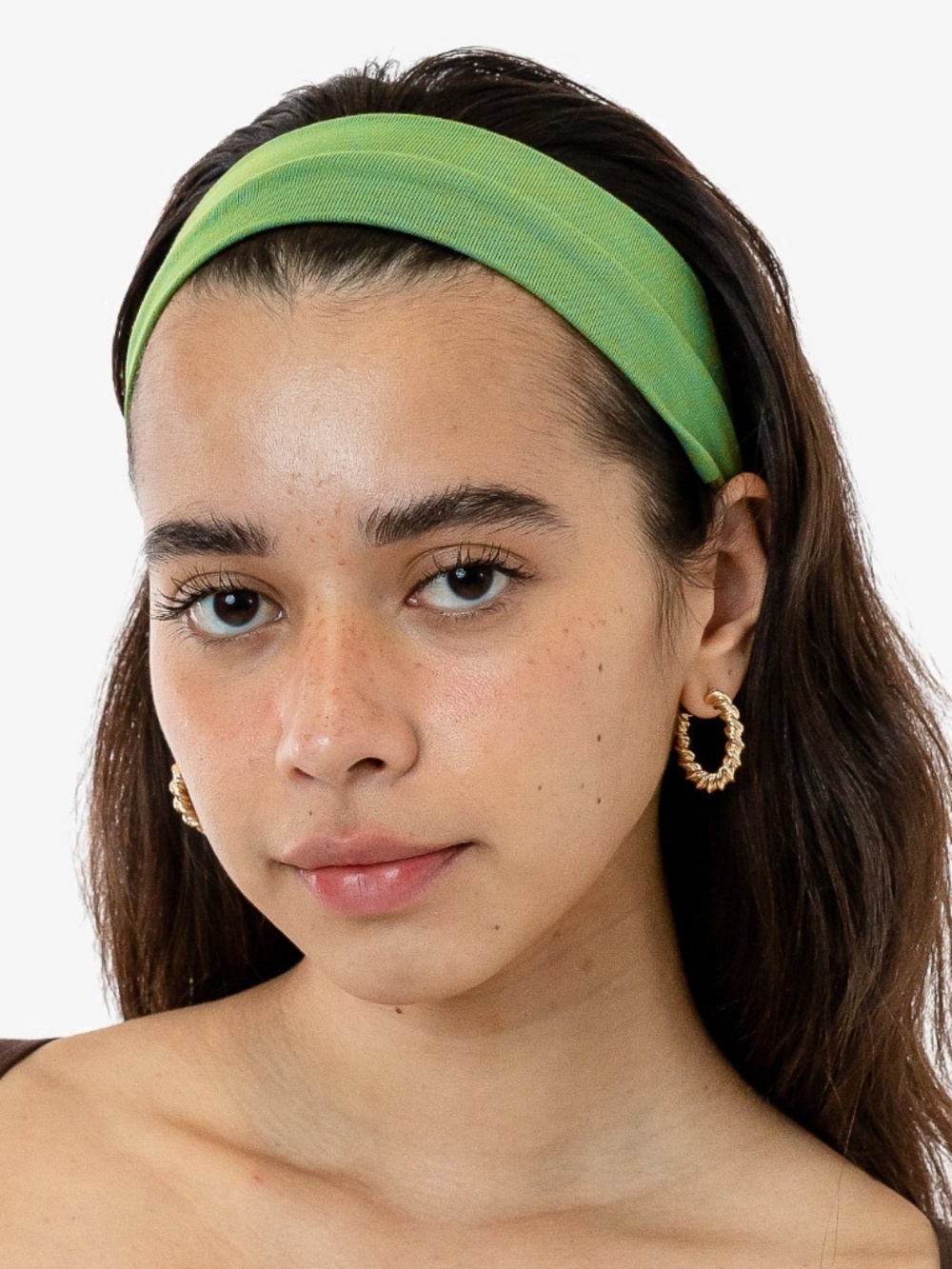 set of 4 wide cotton spandex headbands